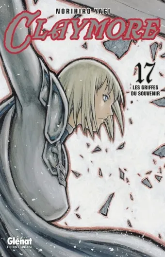 Couverture du manga Claymore Tome 17, « Les griffes du souvenir »
