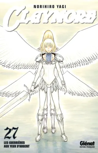 Couverture du manga Claymore Tome 27, « Les guerrières aux yeux d'argent »