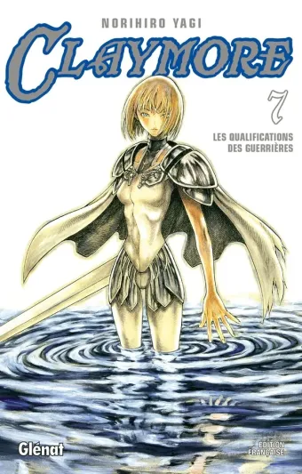 Couverture du manga Claymore Tome 7, « Les qualifications des guerrières »