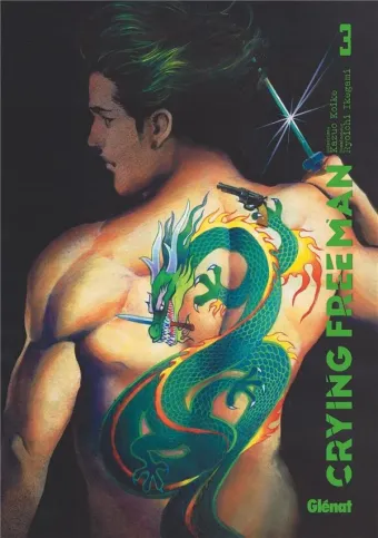 Couverture du manga Crying Freeman Tome 3, « Crying Freeman »
