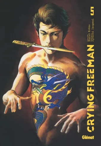 Couverture du manga Crying Freeman Tome 5, « Crying Freeman »
