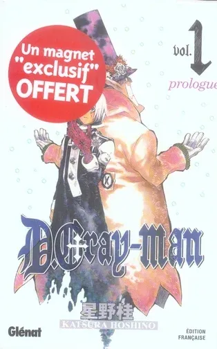 Couverture du manga D. Gray-Man Tome 1, « Prologue »