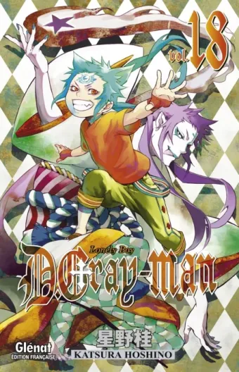 Couverture du manga D. Gray-Man Tome 18, « Lonely boy »