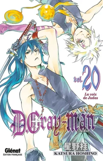Couverture du manga D. Gray-Man Tome 20, « La voix de Judas »