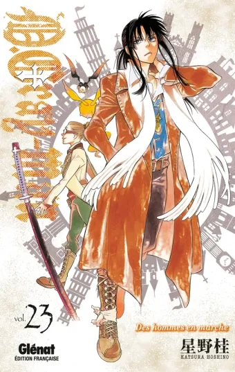 Couverture du manga D. Gray-Man Tome 23, « Des hommes en marche »