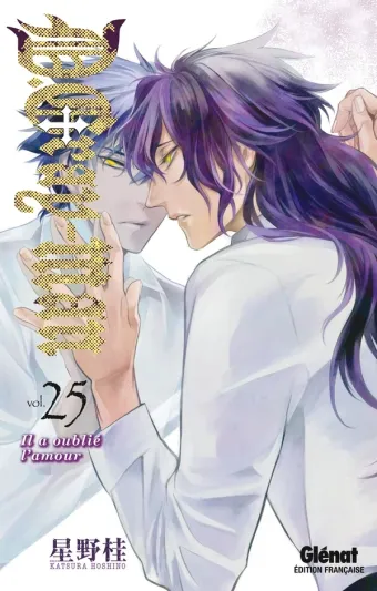 Couverture du manga D. Gray-Man Tome 25, « Il a oublié l'amour »