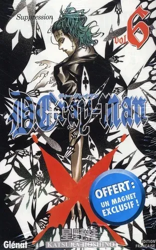 Couverture du manga D. Gray-Man Tome 6, « Suppression »