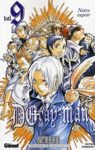 Couverture du manga D. Gray-Man Tome 9, « Notre espoir »