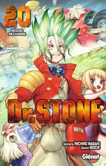 Couverture du manga Dr. Stone Tome 20, « Médusa mechanism »
