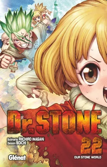 Couverture du manga Dr. Stone Tome 22, « Our Stone world »