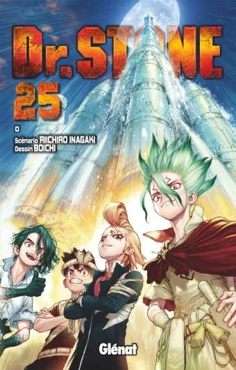Couverture du manga Dr. Stone Tome 25, « Dr. Stone »