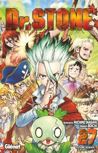 Couverture du manga Dr. Stone Tome 27, « Future science »