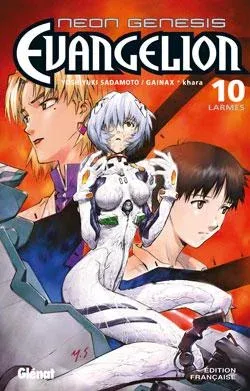 Couverture du manga Evangelion Tome 10, « Larmes »