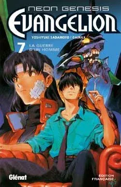 Couverture du manga Evangelion Tome 7, « La guerre d'un homme »