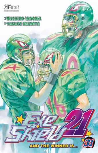 Couverture du manga Eye shield 21 Tome 31, « And the winner is »