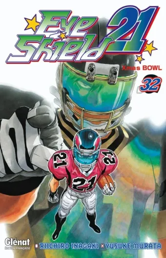 Couverture du manga Eye shield 21 Tome 32, « Xmas bowl »