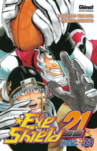 Couverture du manga Eye shield 21 Tome 33, « L'erreur du démon »