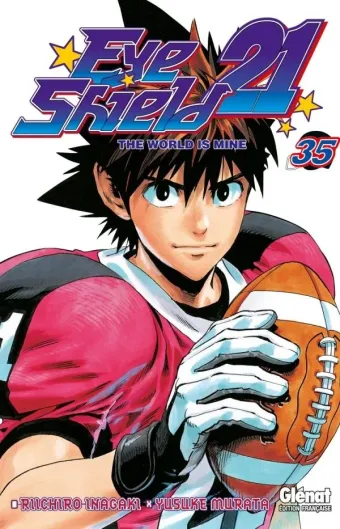 Couverture du manga Eye shield 21 Tome 35, « The world is mine »