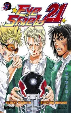 Couverture du manga Eye shield 21 Tome 5, « Powerful »