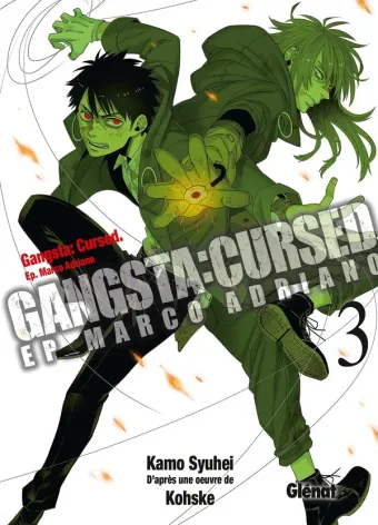 Couverture du manga Gangsta cursed – Ep. Marco Adriano Tome 3