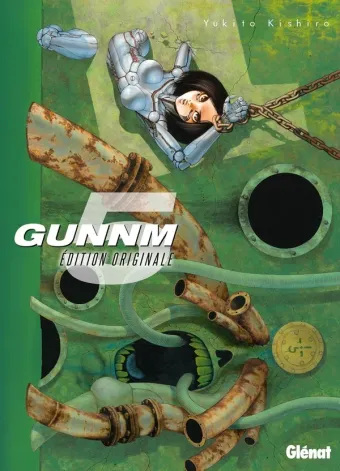 Couverture du manga Gunnm Tome 5, « Moissons vengeresses »