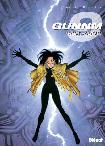 Couverture du manga Gunnm Tome 9, « La conquête de Zalem »