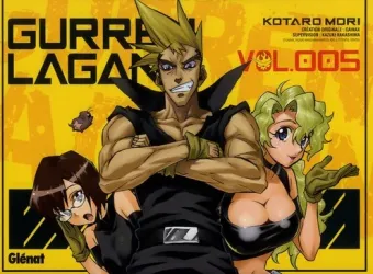 Couverture du manga Gurren Lagann Tome 5