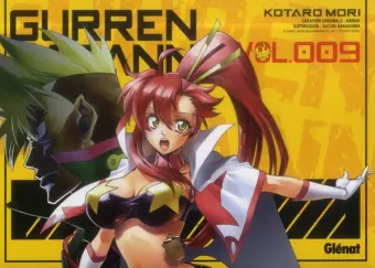 Couverture du manga Gurren Lagann Tome 9