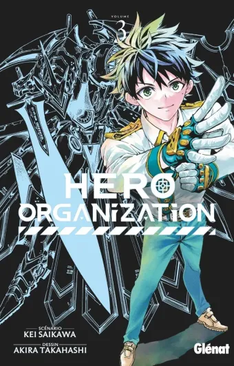 Couverture du manga Hero organization Tome 3