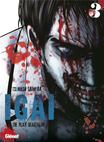 Couverture du manga Igai – the play dead-alive Tome 3