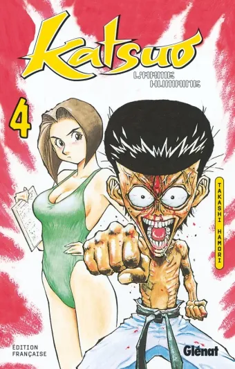Couverture du manga Katsuo, l’arme humaine ! Tome 4