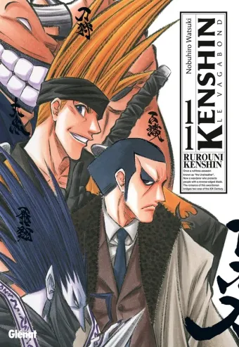 Couverture du manga Kenshin le vagabond Tome 11, « Prélude à la chute »