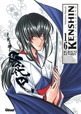 Couverture du manga Kenshin le vagabond Tome 16, « La providence »