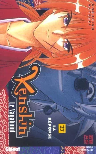 Couverture du manga Kenshin le vagabond Tome 27, « La réponse »