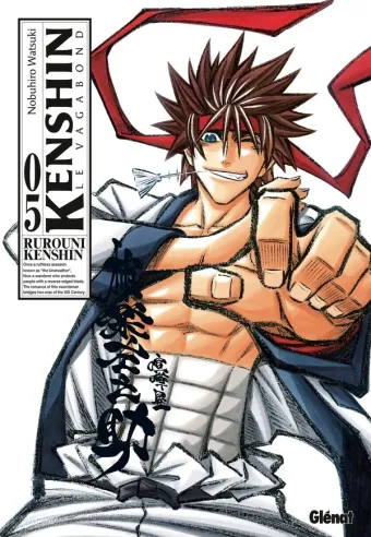 Couverture du manga Kenshin le vagabond Tome 5, « L'avenir du kenjutsu »