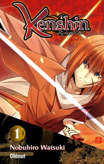 Couverture du manga Kenshin restauration Tome 1