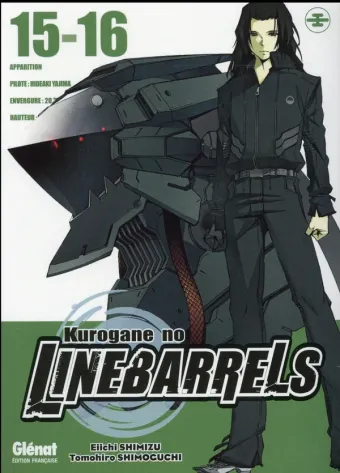 Couverture du manga Kurogane no Linebarrels Tome 15