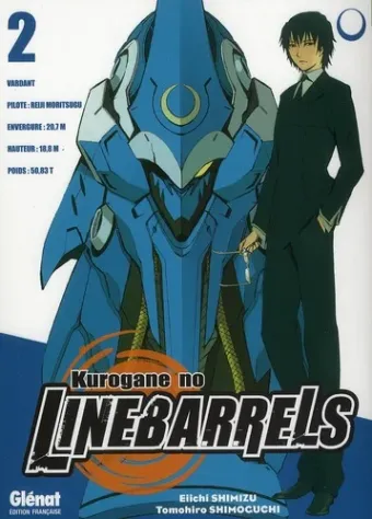 Couverture du manga Kurogane no Linebarrels Tome 2