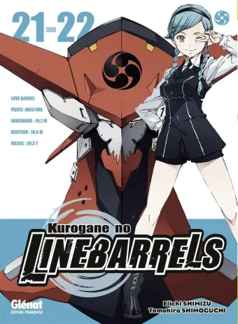 Couverture du manga Kurogane no Linebarrels Tome 21