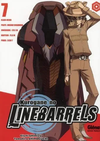 Couverture du manga Kurogane no Linebarrels Tome 7