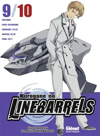 Couverture du manga Kurogane no Linebarrels Tome 9
