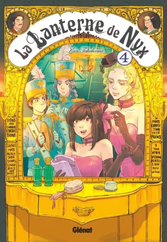 Couverture du manga La lanterne de Nyx Tome 4