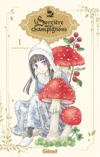 Couverture du manga La sorcière aux champignons Tome 1
