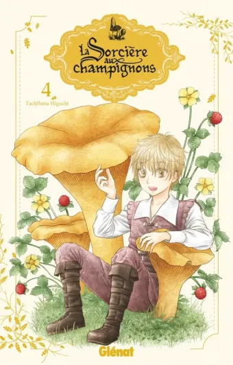 Couverture du manga La sorcière aux champignons Tome 4