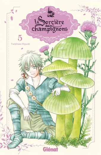 Couverture du manga La sorcière aux champignons Tome 5