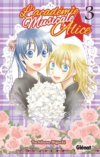 Couverture du manga L’académie musicale Alice Tome 3