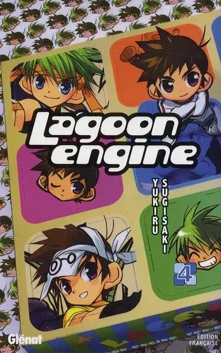 Couverture du manga Lagoon engine Tome 4