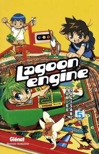 Couverture du manga Lagoon engine Tome 5