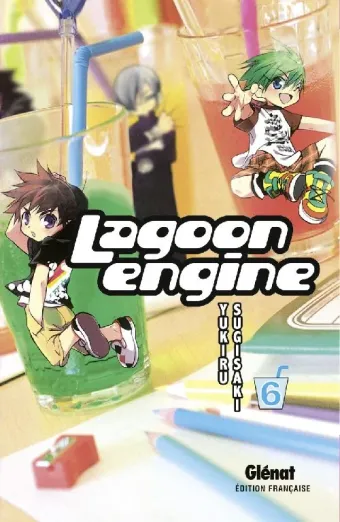 Couverture du manga Lagoon engine Tome 6
