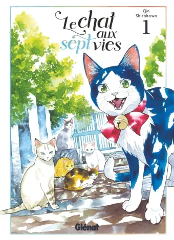 Couverture du manga Le chat aux sept vies Tome 1